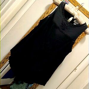 Old navy black sleeveless blouse